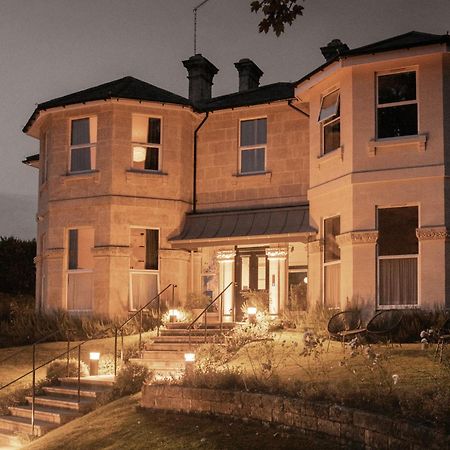 Leighton House - Boutique Guesthouse Bath Exterior photo The main house at night